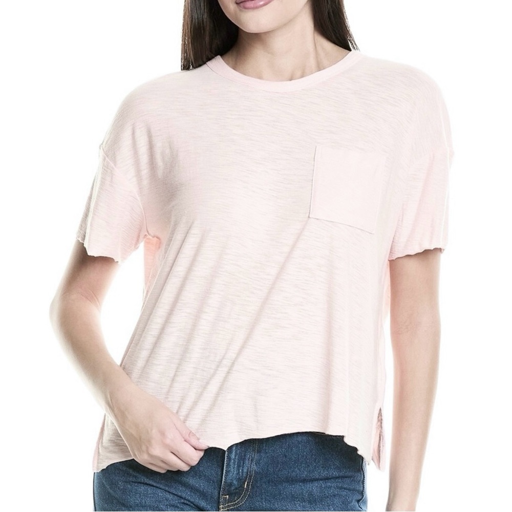 JAMES PERSE PINK SHORT SLEEVE T-SHIRT